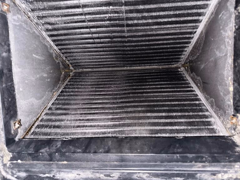 clean HVAC Coil