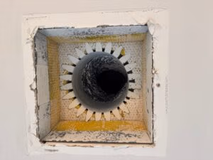vent after vacuuming