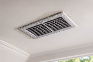 Vent with excessive condensation